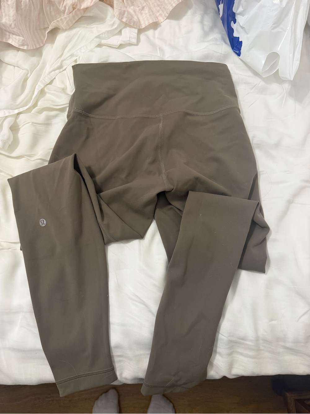 lululemon athletica High-Rise Leggings in Olive Brown